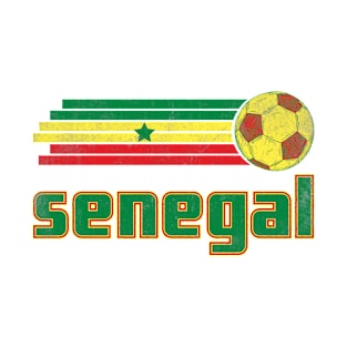 Senegal Soccer Retro Vintage T-Shirt