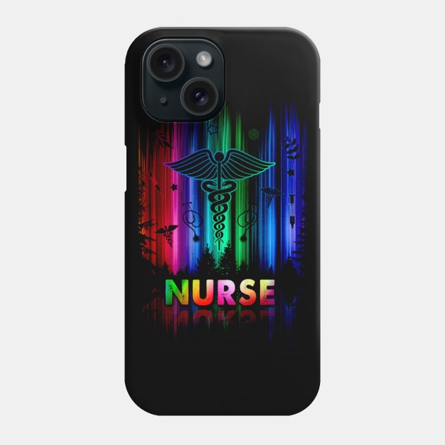 Proud Nurse Vintage retro shirt Phone Case by badboy