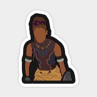 Shuri Black Panther Fan Art Sticker Magnet