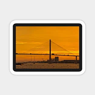 Mekong Delta Sunset 1 Magnet