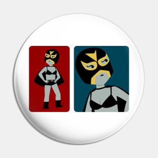 The Luchadora Pin