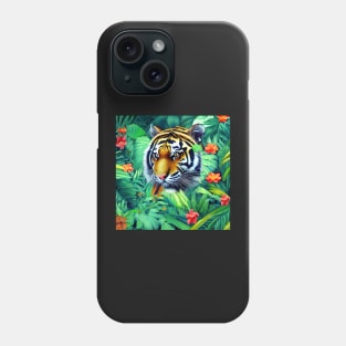 The Patience of a Tiger Phone Case