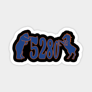 Denver 5280 Logo Magnet