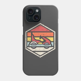 Retro Badge Kart Phone Case