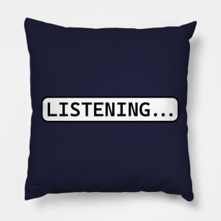 Listening Pillow