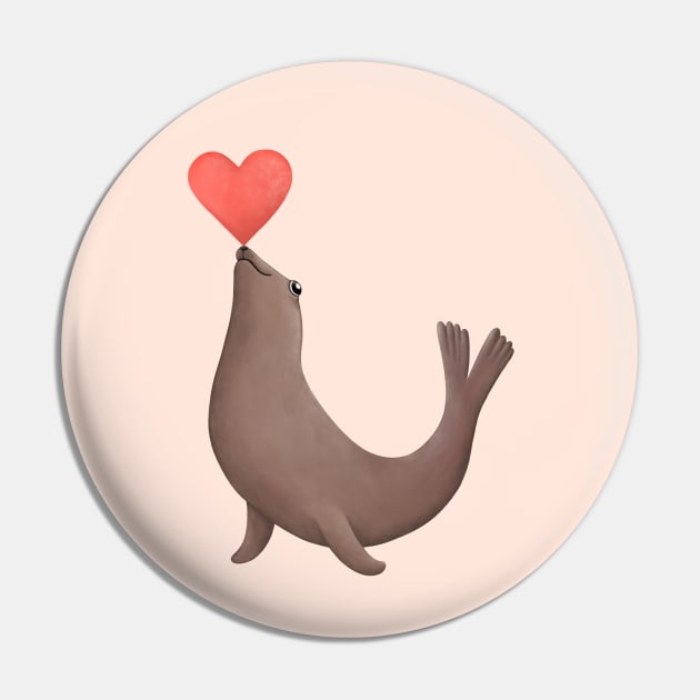 Seal of Approval Pin by Sophie Corrigan