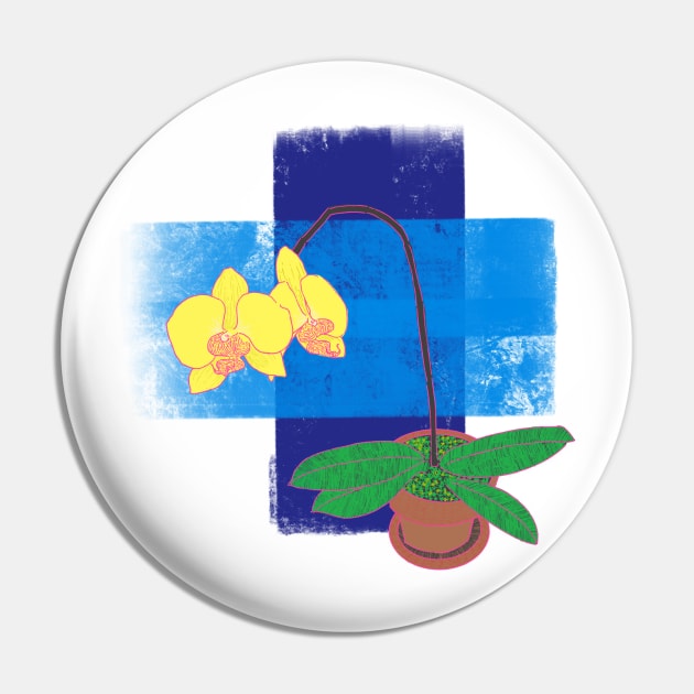 Orchid Pin by terastar