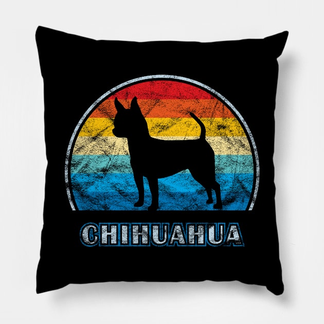 Chihuahua Vintage Design Dog Pillow by millersye