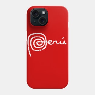 Marca peru - blanco - Peru Logo Phone Case