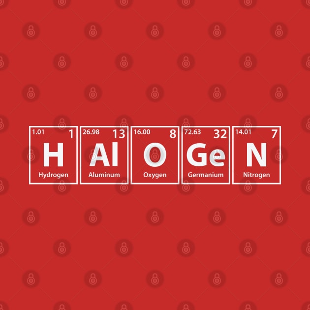 Halogen Elements Spelling by cerebrands