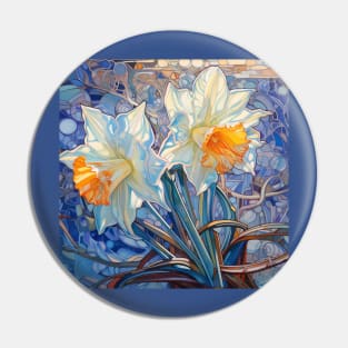 Daffodil Duo Pin