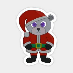 Christmas Santa Claus Bear Magnet