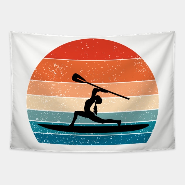 Funny Gifts for Paddleboard Sup and Yoga Fans Tapestry by MARKBAY Shop