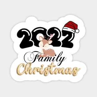 Family Christmas 2022 Magnet