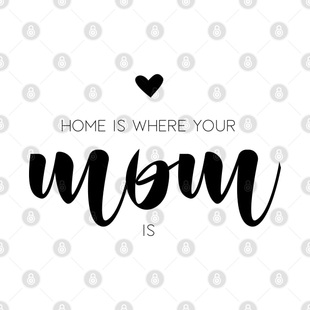 Home is where your mom is by DesignsandSmiles