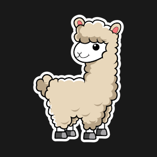 Llama Cartoon T-Shirt