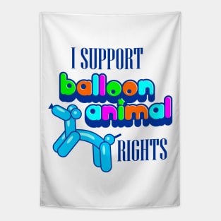 Balloon Animal Rights Tapestry