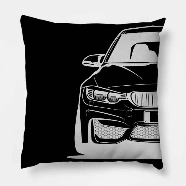 F30 M3 Pillow by BlueRoller