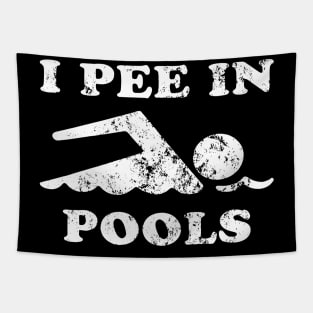 i pee in pools Tapestry