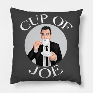 Impractical Jokers - Cup Of Joe - Comical Joe Gatto Illustration Pillow