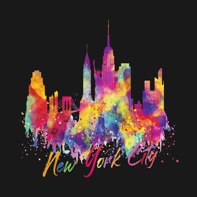 'New York City Skyline NYC' New York City Gift by ourwackyhome
