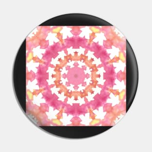 Pink Summer Tie Dye Meeples Again Pin