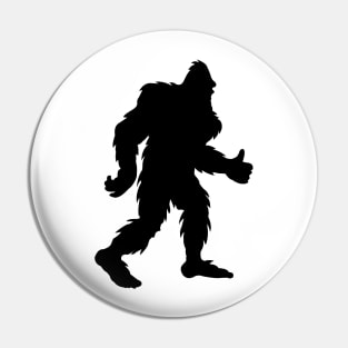 Bigfoot Silhouette Pin