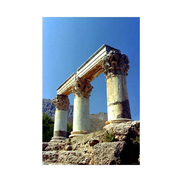 Corinthian Columns, Ancient Corinth by BrianPShaw