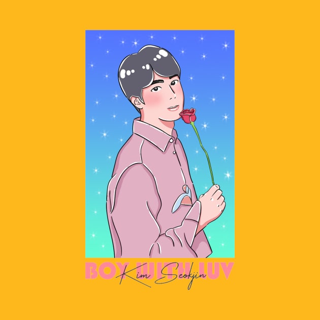 BTS - Kim Seokjin by Nuril_Anwari