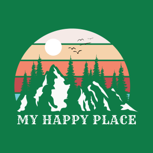 Nature is my happy place T-Shirt