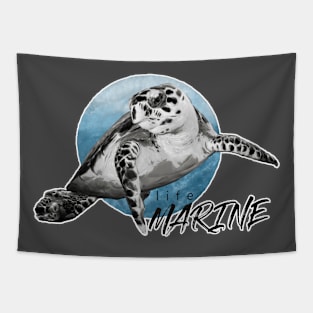 Turtle Marine Tapestry