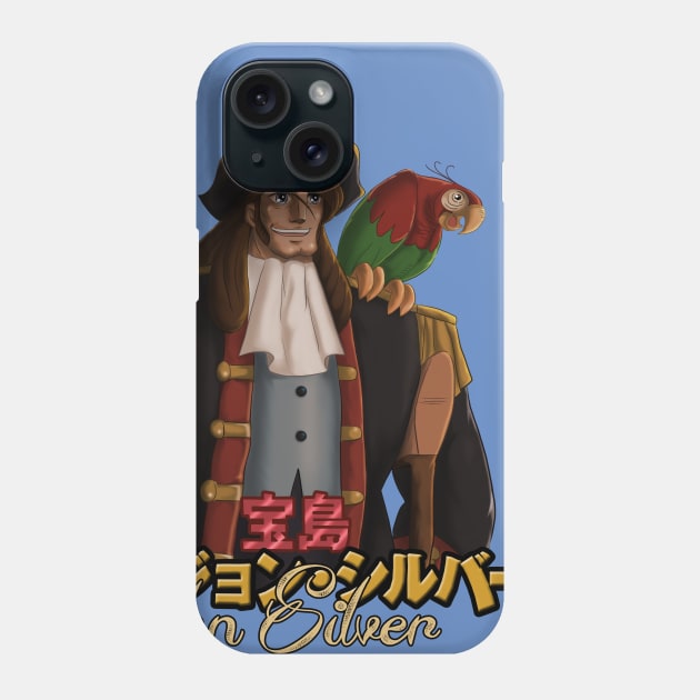 John Silver from Takarajima Phone Case by Sheekman