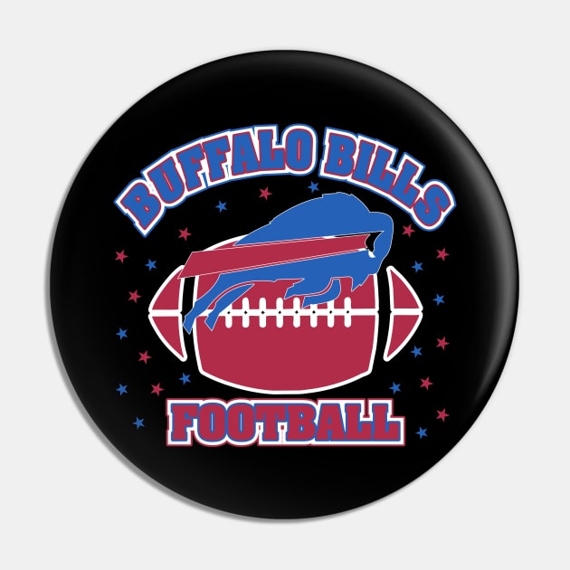 Buffalo Bills Football Pin by Leopards