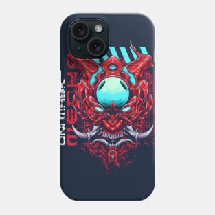 Oni Mecha Mask Phone Case