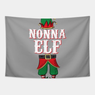 Nonna Elf - Italian Grandma Family Christmas design Tapestry