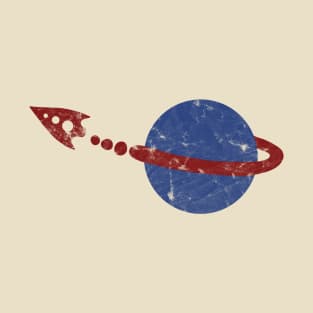 Space Travel Logo T-Shirt