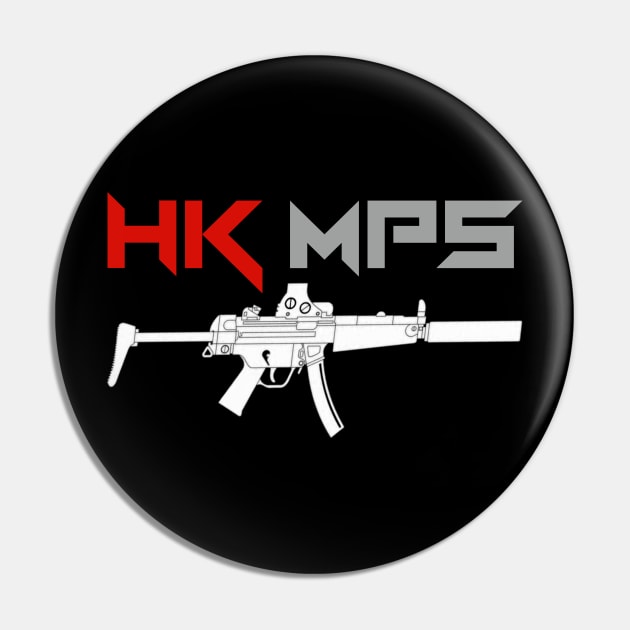 HK MP5 Pin by Aim For The Face