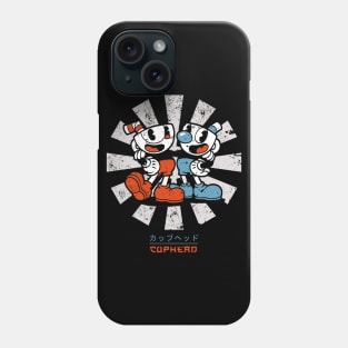 Cuphead Retro Japanese Phone Case