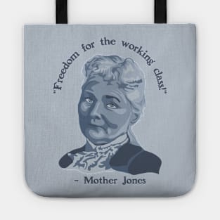 Mother Jones Portrait and Quote Tote