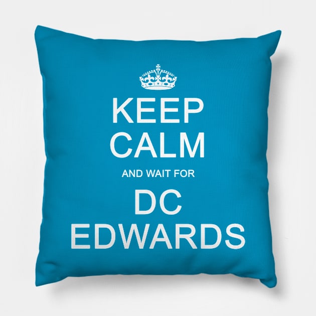 Keep Calm Pillow by Vandalay Industries