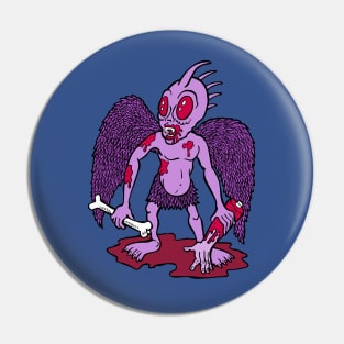 Chupacabra Goat Sucker Pin