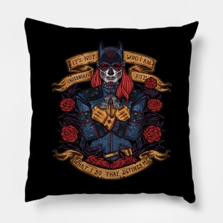 Day of the Dead Heroine Pillow