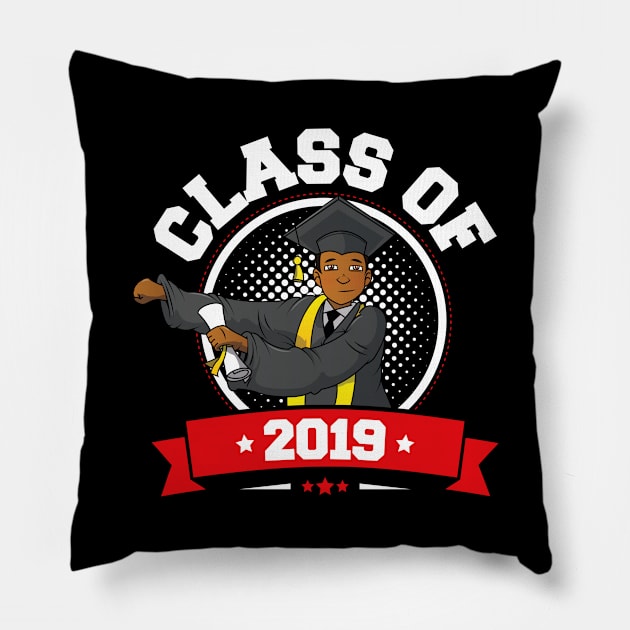 Flossing Graduation Class Of 2019 Men Funny Pillow by trendingoriginals