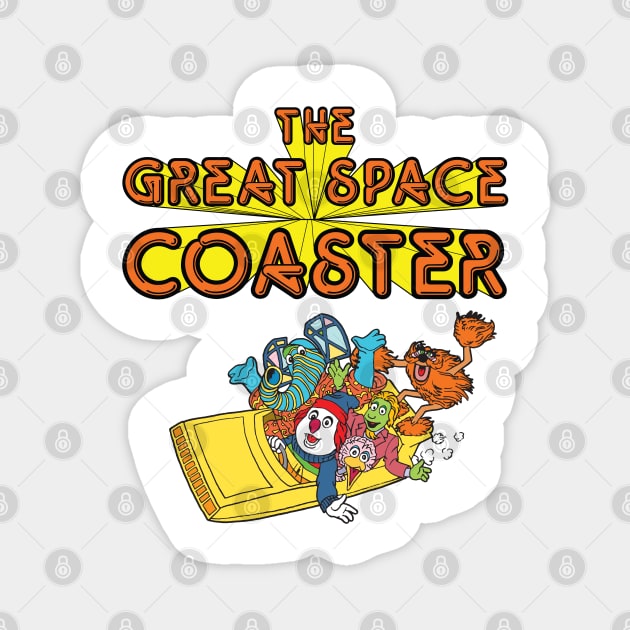 The Great Space Coaster Magnet by Chewbaccadoll