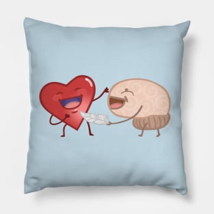 Heart and Mind Pillow