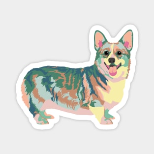 Corgi Portrait Magnet