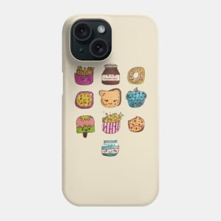 Cute Pack of Snacks Phone Case