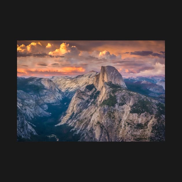 Half Dome from Glacier Point, Yosemite National Park by iansmissenphoto