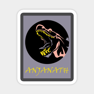 ANJANATH PURPLE STYLE Magnet