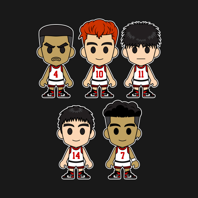 The First Slam Dunk Anime by Chibi Pops